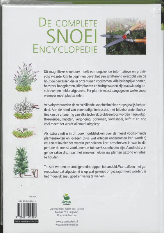 De complete snoeiencyclopedie achterkant