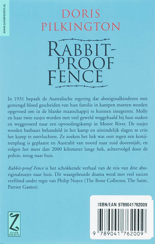 Rabbit Proof Fence achterkant