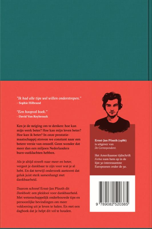 Dankboek achterkant