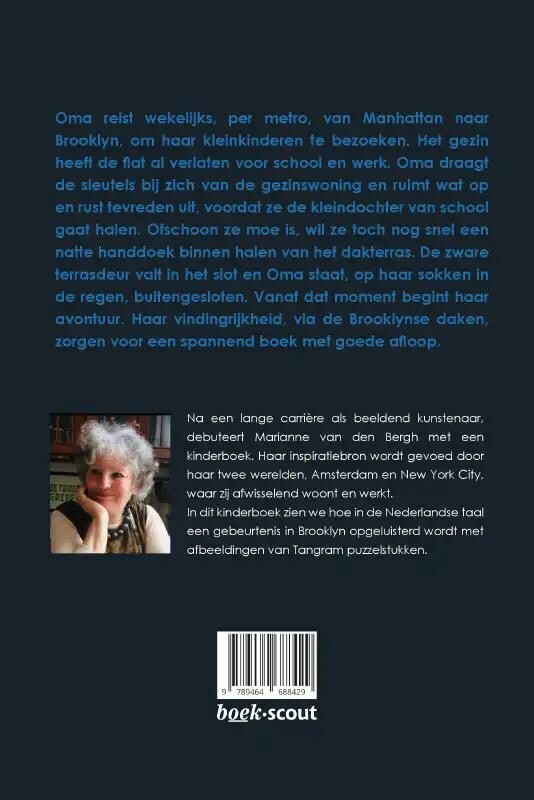 Oma's avontuur achterkant