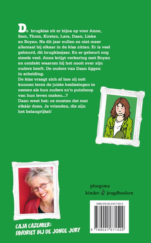 Brugklassers - Bye bye brugklas achterkant