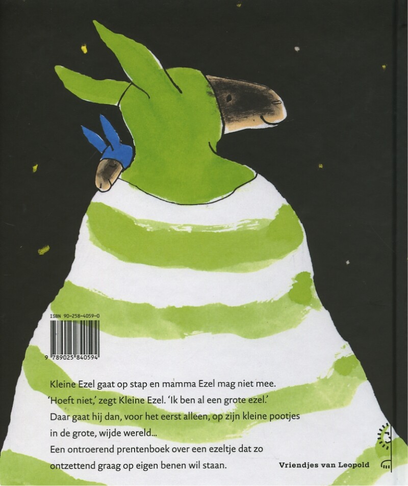 Een grote ezel / Vriendjes van Leopold Een grote ezel / Vriendjes van Leopold achterkant