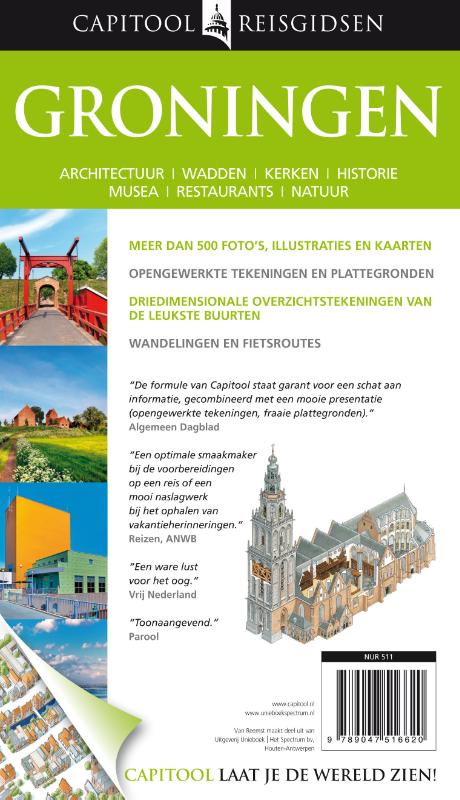 Groningen / Capitool reisgidsen achterkant