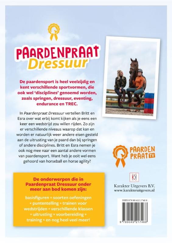 Paardenpraat / Paardenpraat tv achterkant