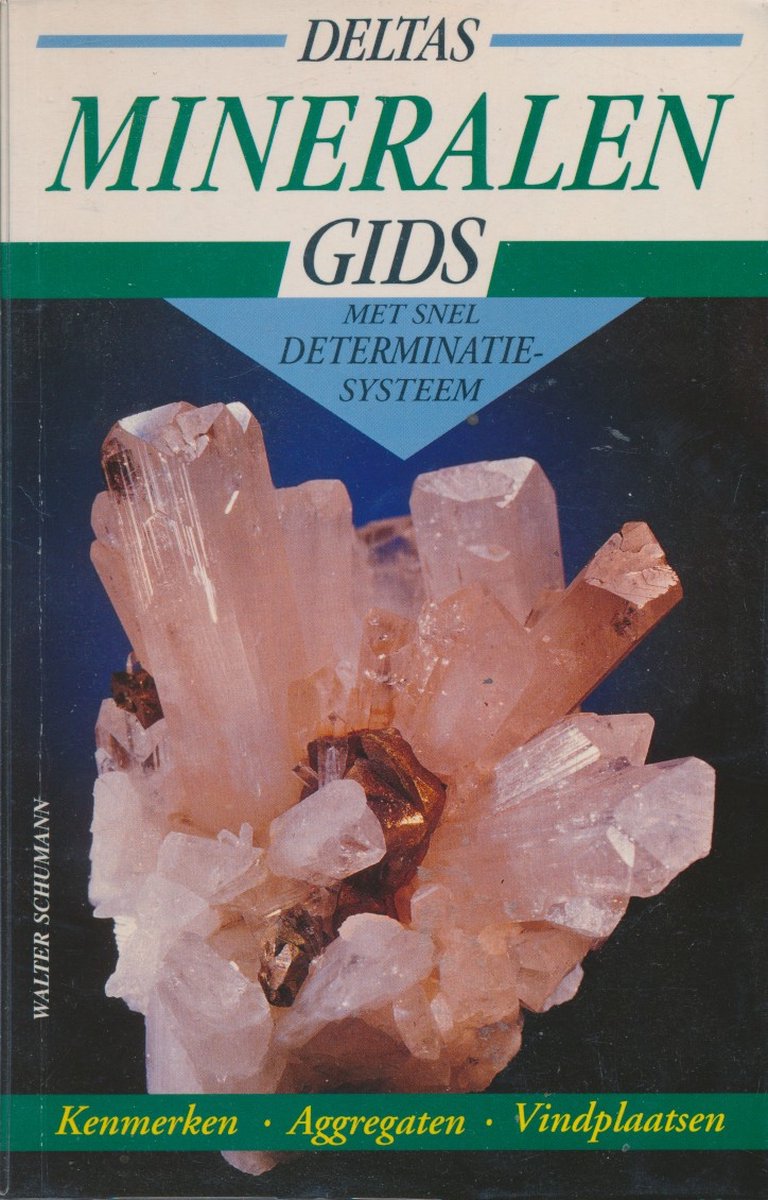 Deltas mineralengids met snel determinatiesysteem