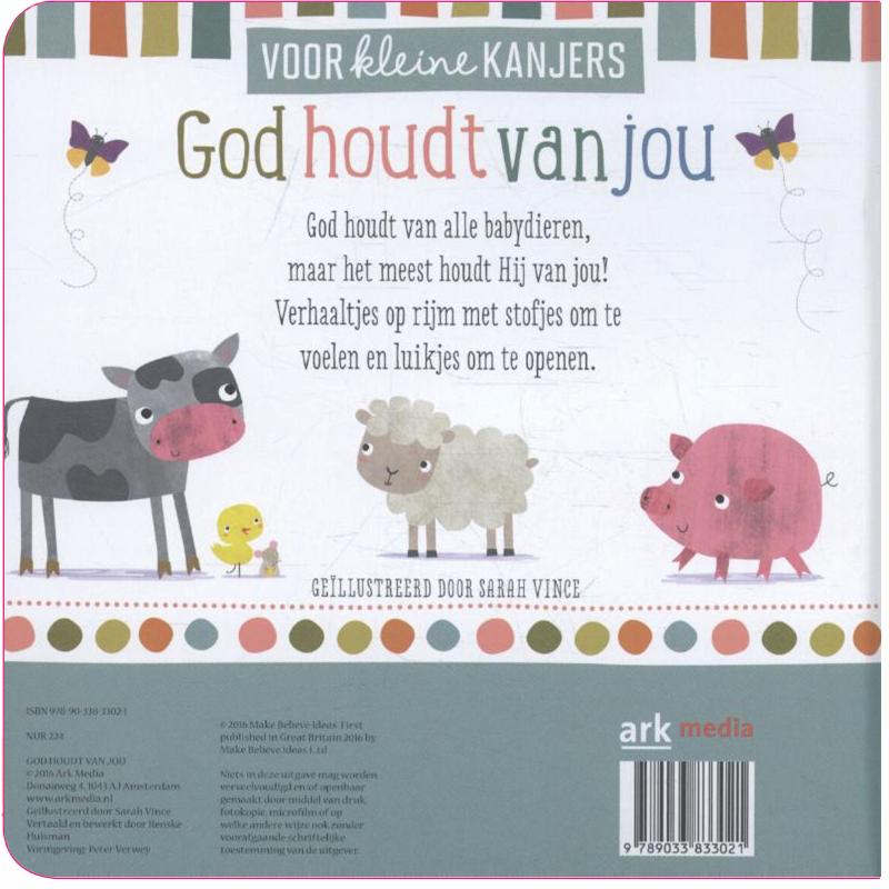 God houdt van jou / Voor kleine kanjers achterkant