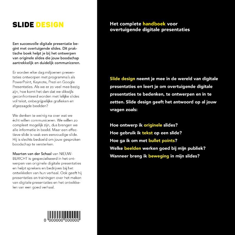 Slide design achterkant