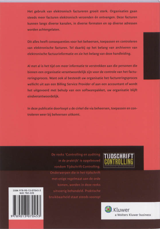 Elektronisch factureren / Controlling & auditing in de praktijk / 91 achterkant
