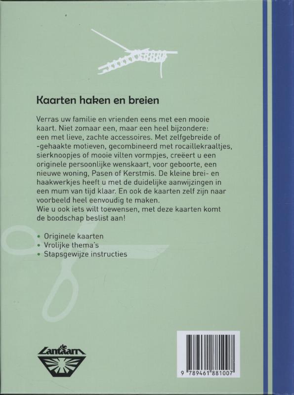 Kaarten haken en breien achterkant