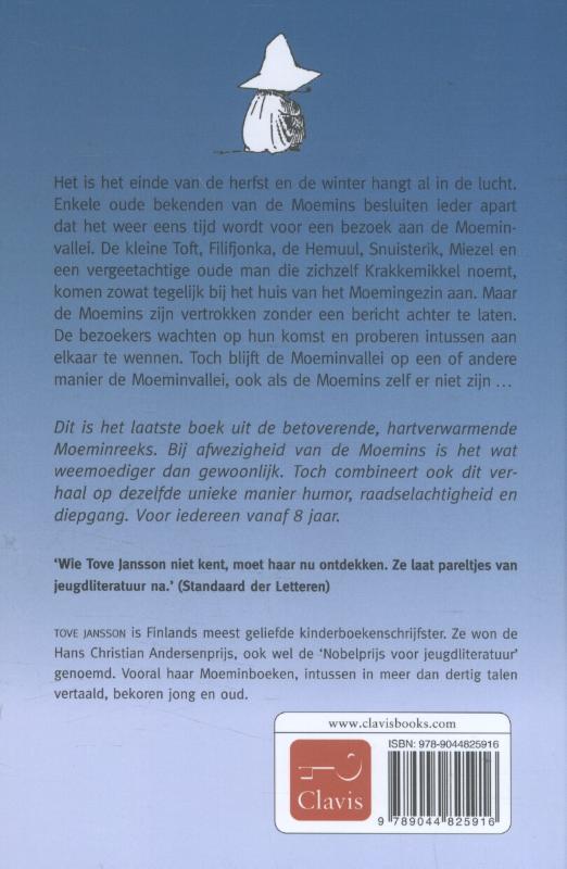 Laat in november / Moeminboeken Laat in november / Moeminboeken achterkant