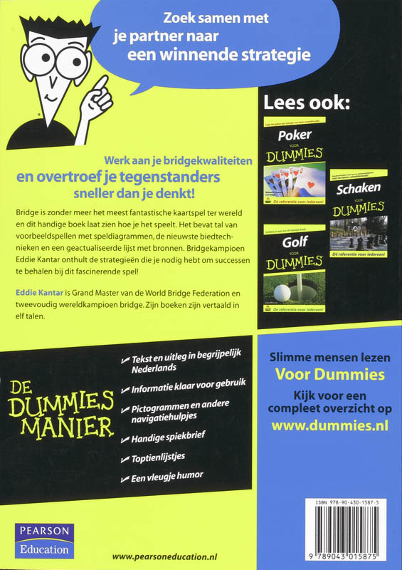 Bridge voor Dummies / Voor Dummies achterkant