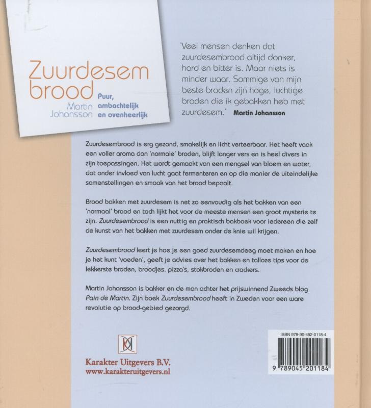 Zuurdesembrood achterkant