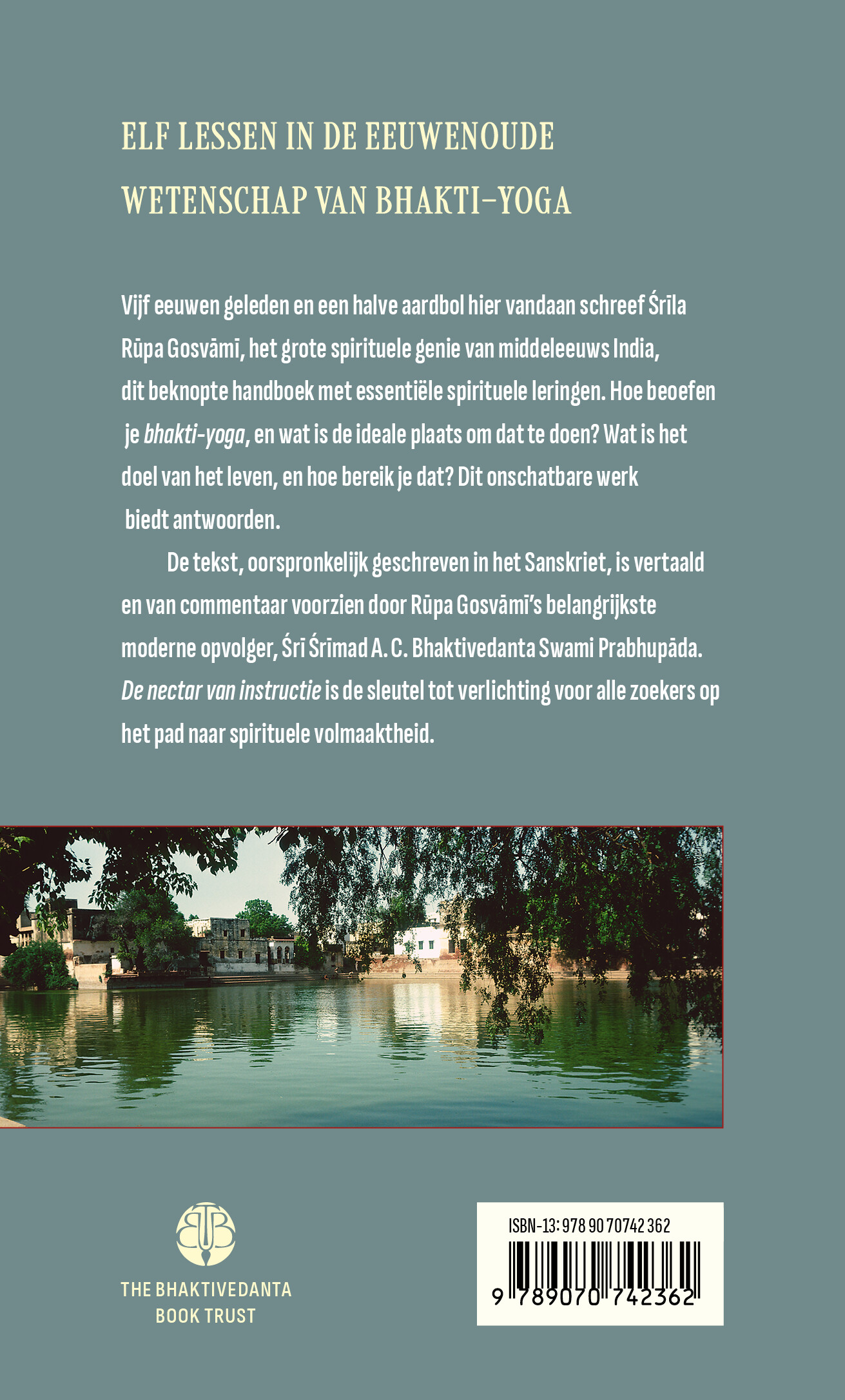 De nectar van instructie achterkant