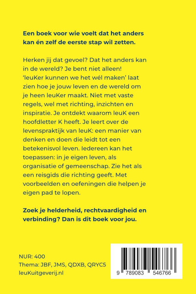 leuKer kunnen we het wél maken achterkant