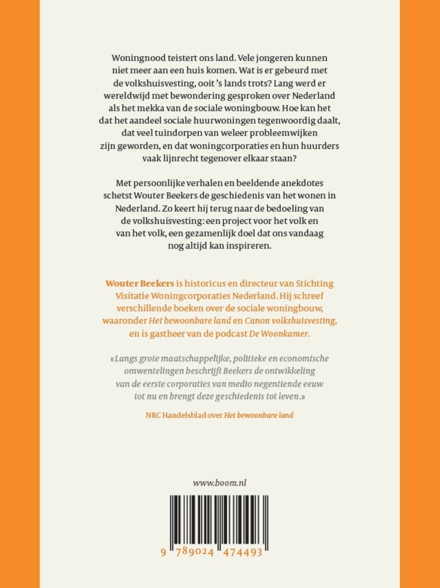 Wonen, wonen, wonen achterkant