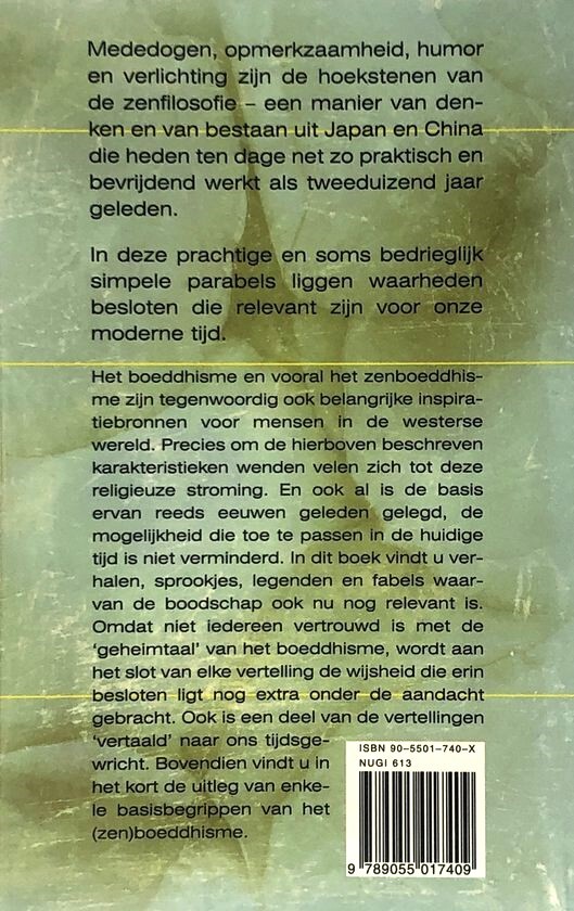 Zen-fabels voor een moderne tijd achterkant