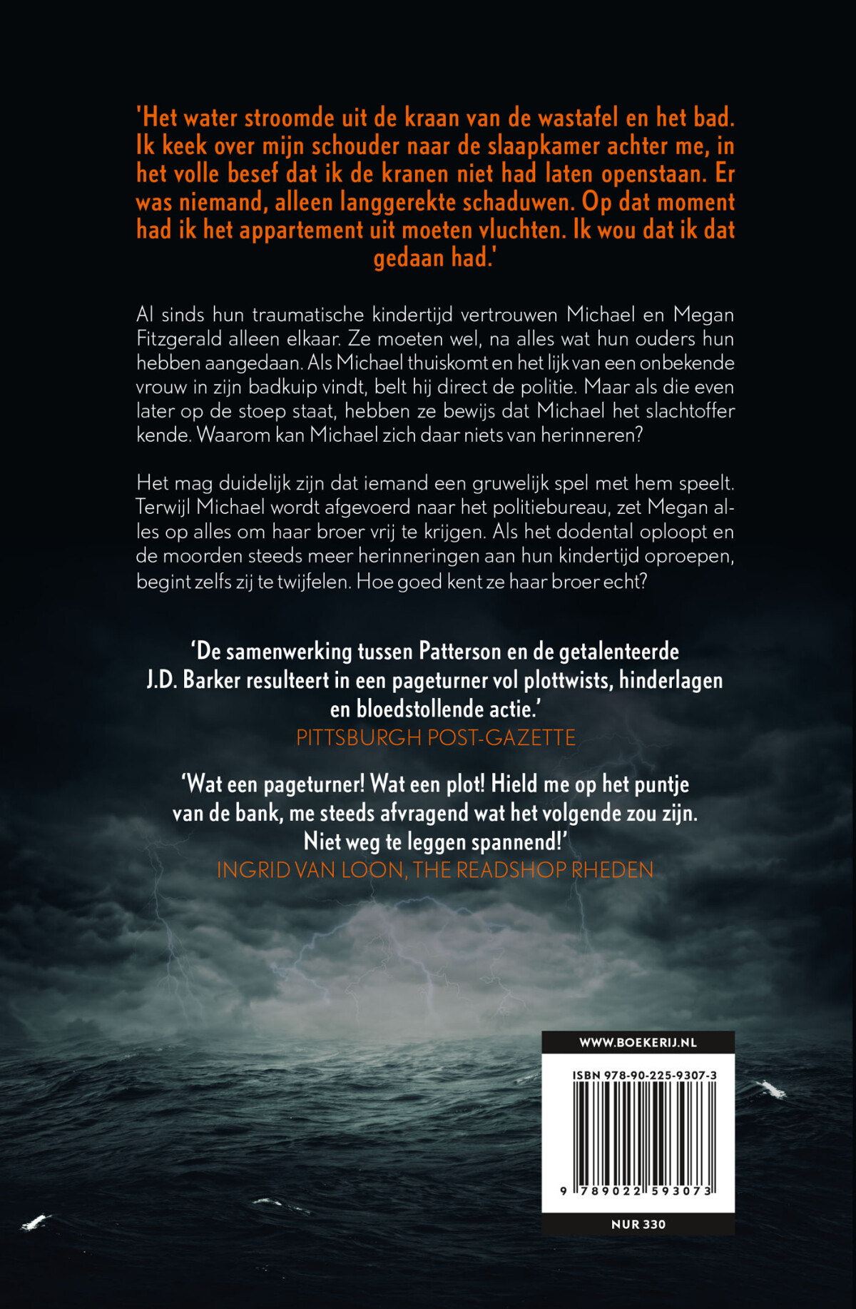 De kustmoorden De kustmoorden achterkant