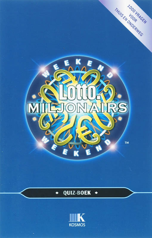 Lotto weekend miljonairs quiz-boek