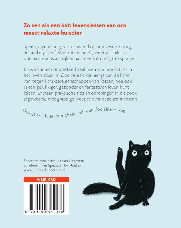 Doe als een kat achterkant