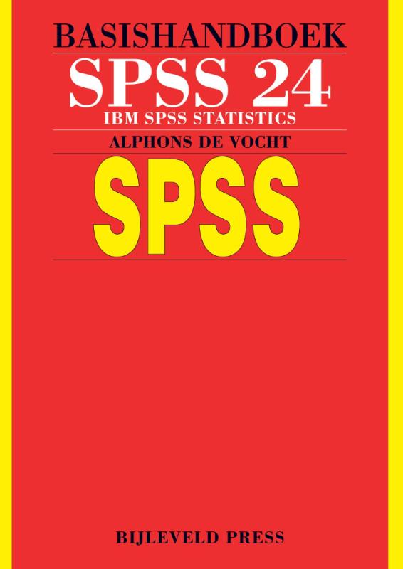 Alphons de Vocht Basishandboek Spss 24 thumbnail