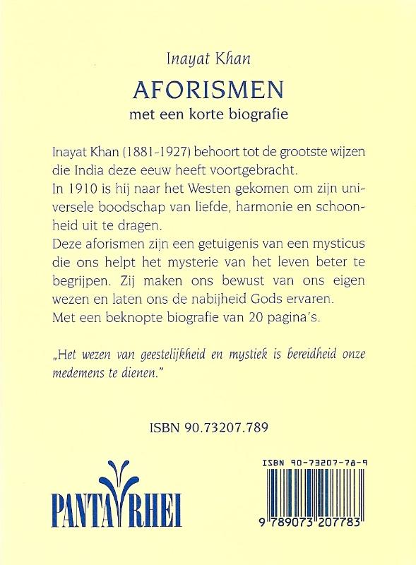 Aforismen achterkant