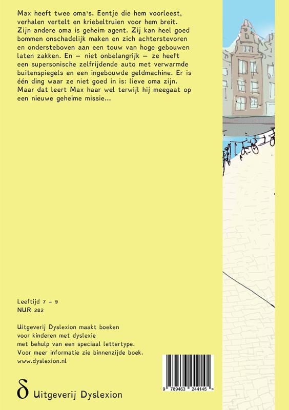 De grote goudroof / Geheim agent oma / 2 achterkant