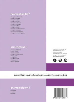 Examenbundel vmbo-gt/mavo Nederlands 2019/2020 achterkant