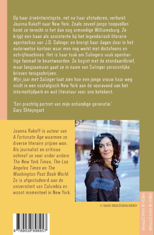 Mijn jaar met Salinger achterkant