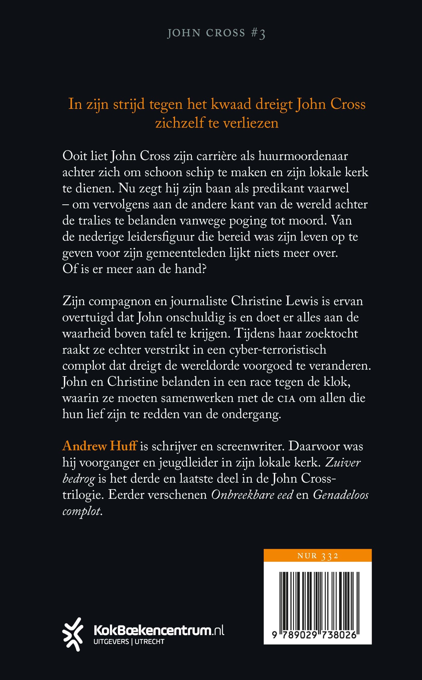 Zuiver bedrog / John Cross / 3 achterkant