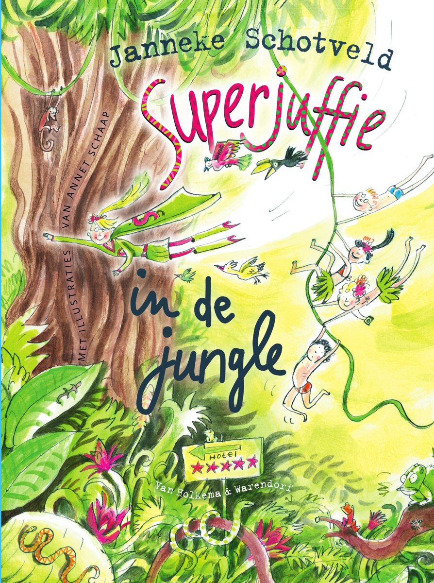 boekenbalie_9789000343775_cover Superjuffie in de jungle / Superjuffie / 5
