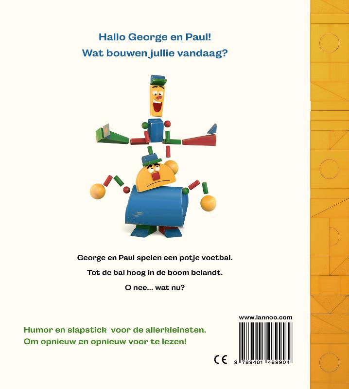 In de war / George & Paul achterkant