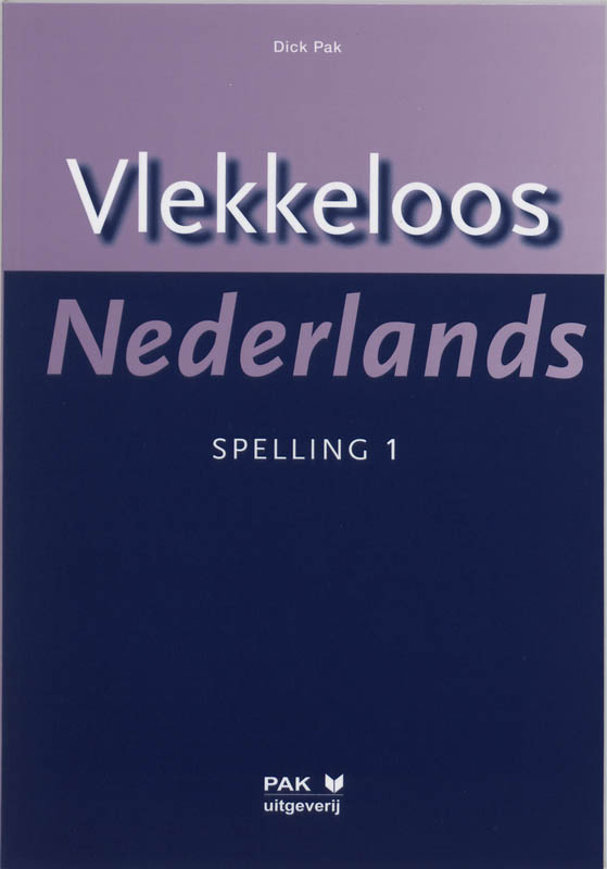 Vlekkeloos Nederlands 1 Spelling