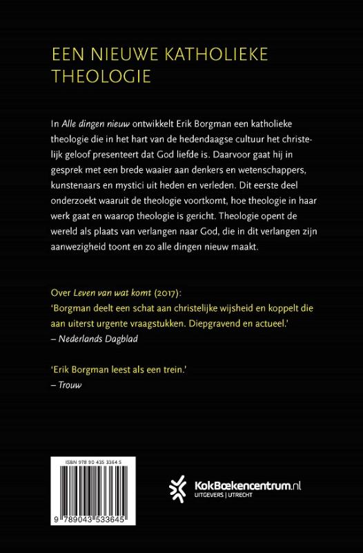 Alle dingen nieuw Alle dingen nieuw achterkant