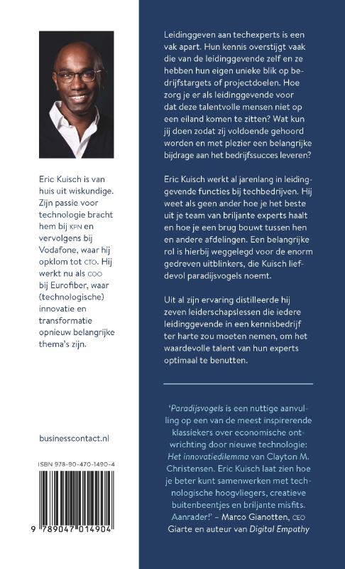 Paradijsvogels achterkant