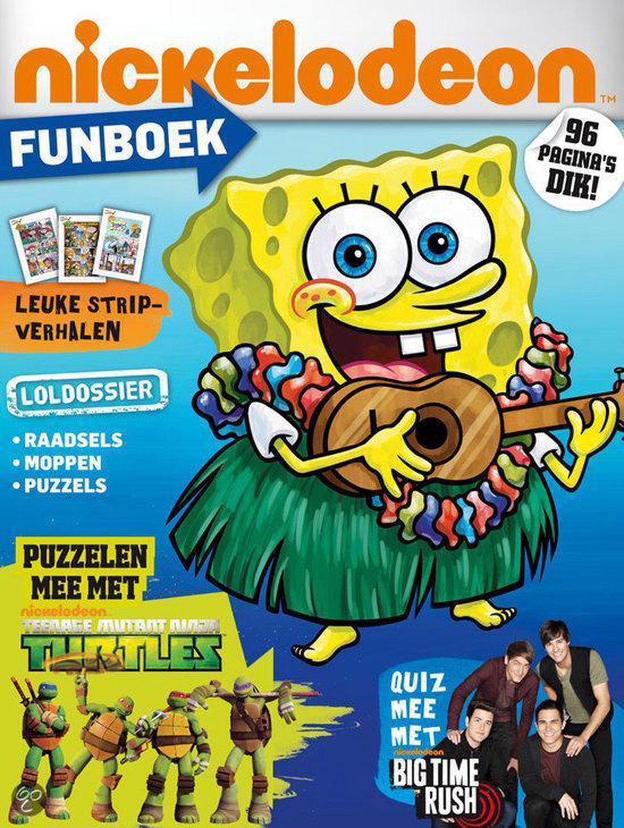 Nickelodeon vakantieboek  / 2013