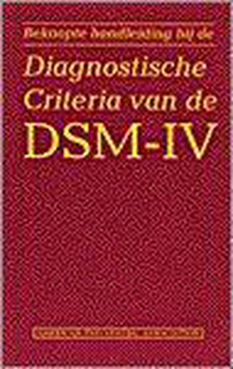 DIAGNOSTISCHE CRITERIA DSM-IV-R PAP