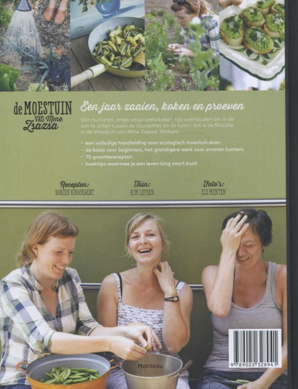 De moestuin van Mme Zsazsa De moestuin van Mme Zsazsa achterkant