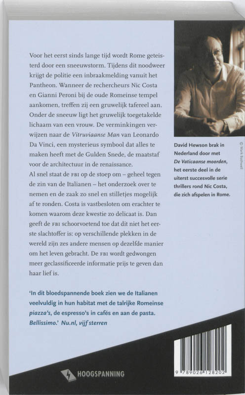 De Pantheon getuige / Nic Costa / 3 De Pantheon getuige / Nic Costa / 3 achterkant