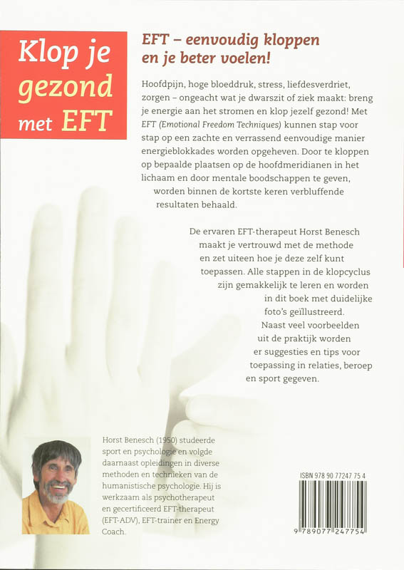 Klop je gezond met EFT Klop je gezond met EFT achterkant