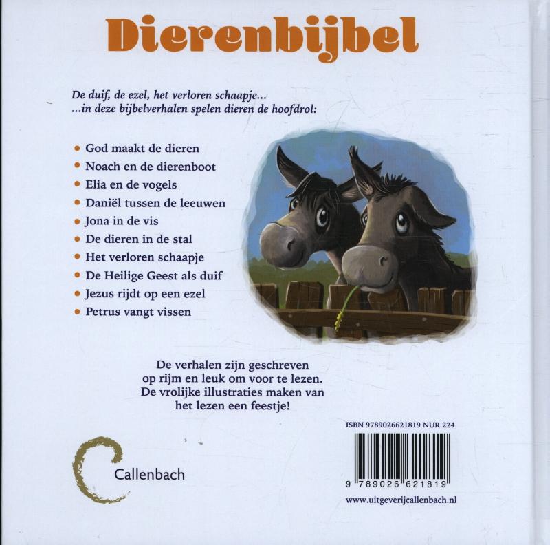 Dierenbijbel achterkant