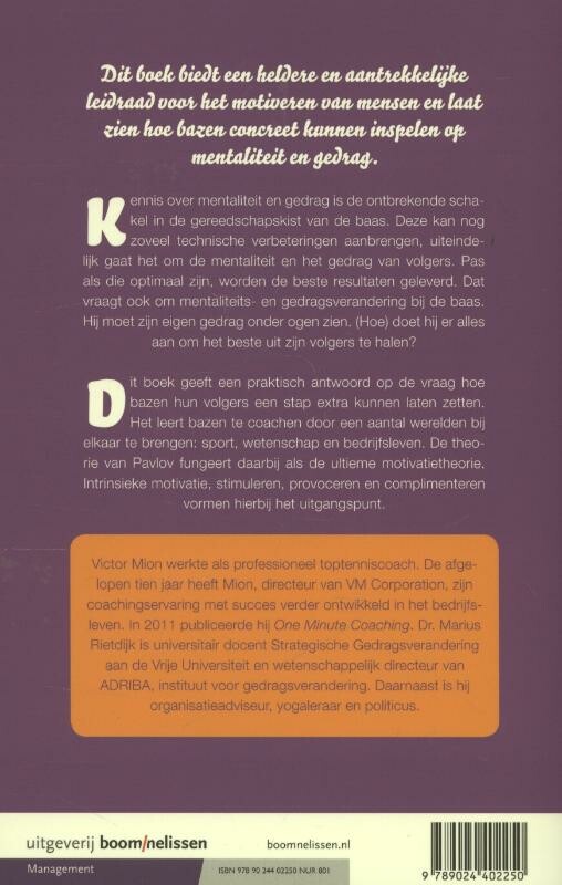 Presteren met Pavlov achterkant