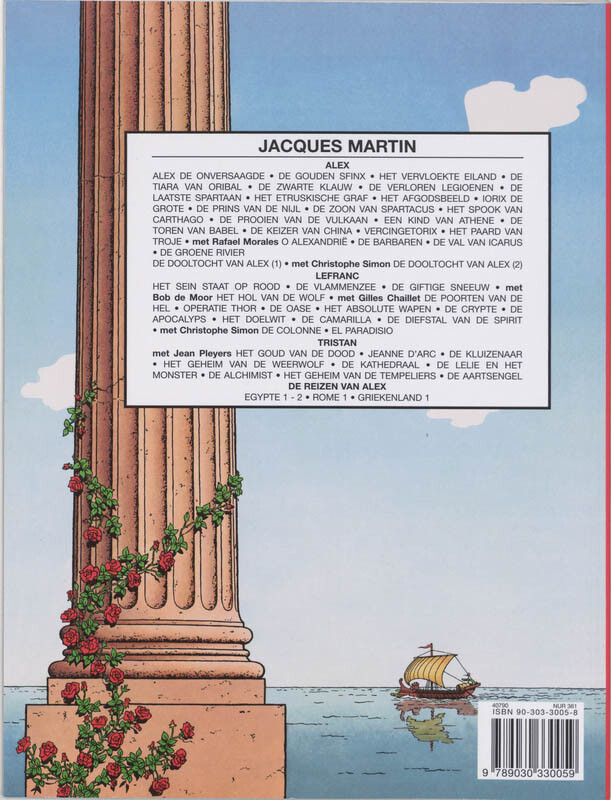 De zwarte klauw / Alex / 5 achterkant