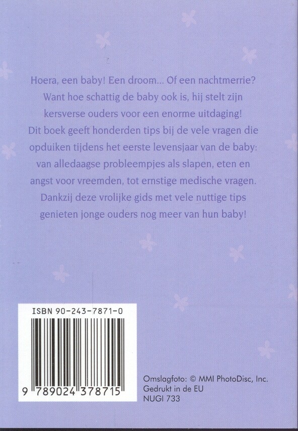 101 tips voor baby's eerste levensjaar achterkant