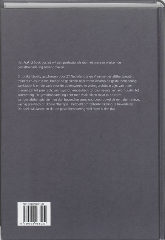 Praktijkboek gestalt achterkant