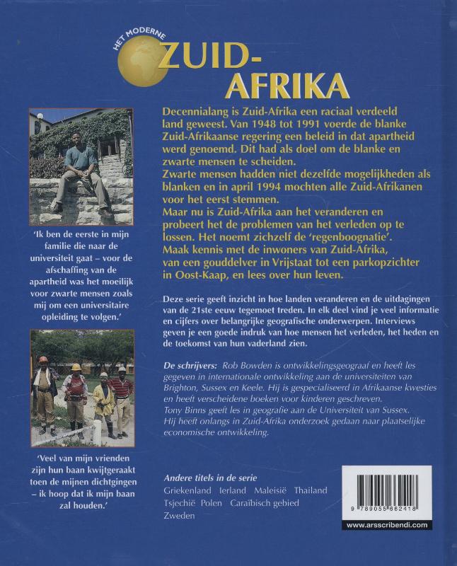 Zuid-Afrika / Het moderne... achterkant