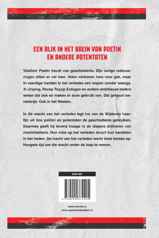 De macht van het verleden achterkant