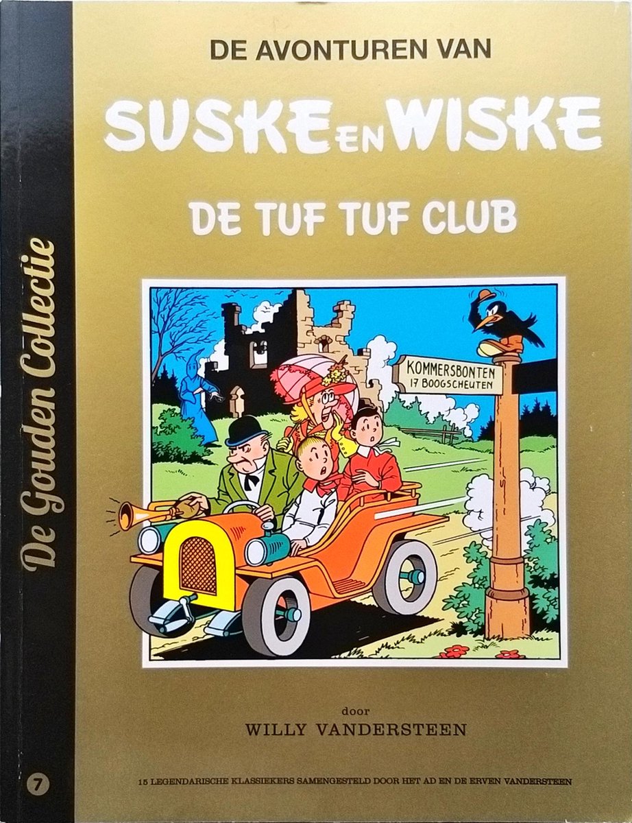 Suske en Wiske - De Tuf Tuf Club - De Gouden Collectie (AD-uitgave)
