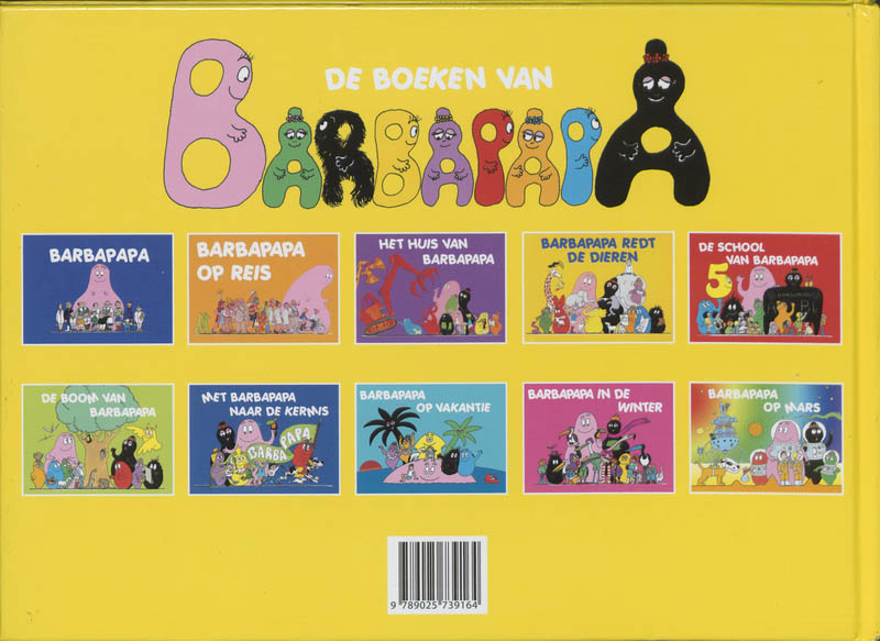 Barbapapa redt de dieren / Barbapapa achterkant