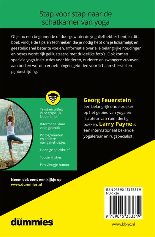 Yoga voor Dummies / Voor Dummies achterkant