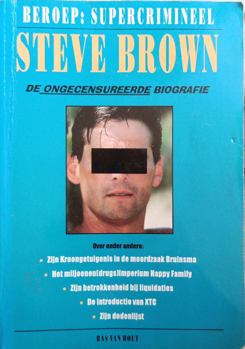 boekenbalie_8710966070314_cover Steve Brown - beroep: supercrimineel